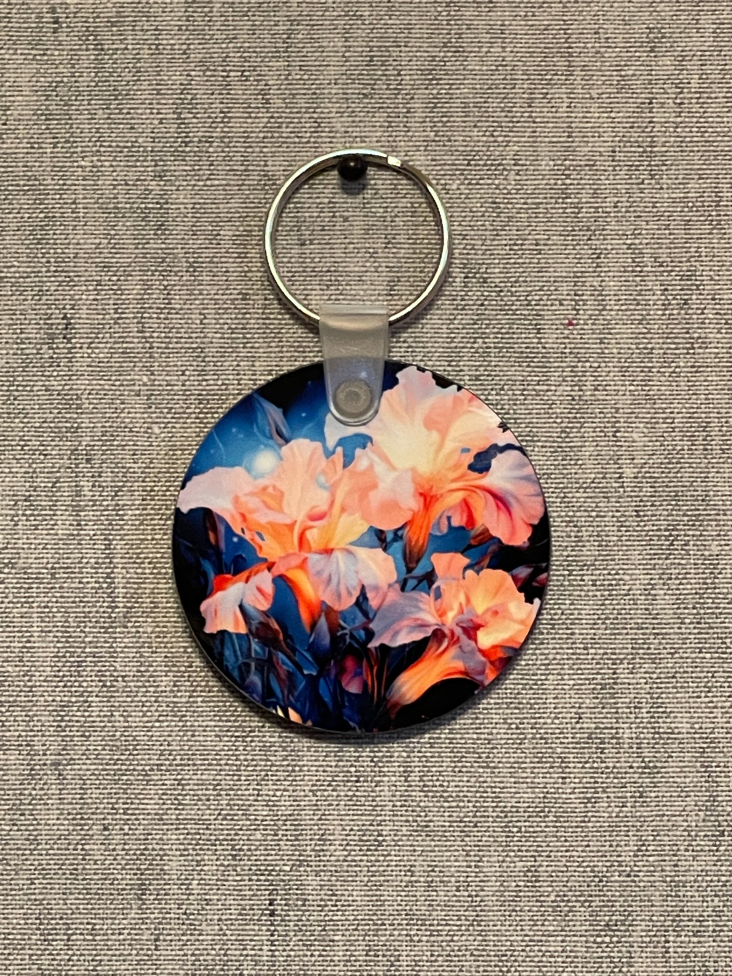 Colorful Lillies Keychain