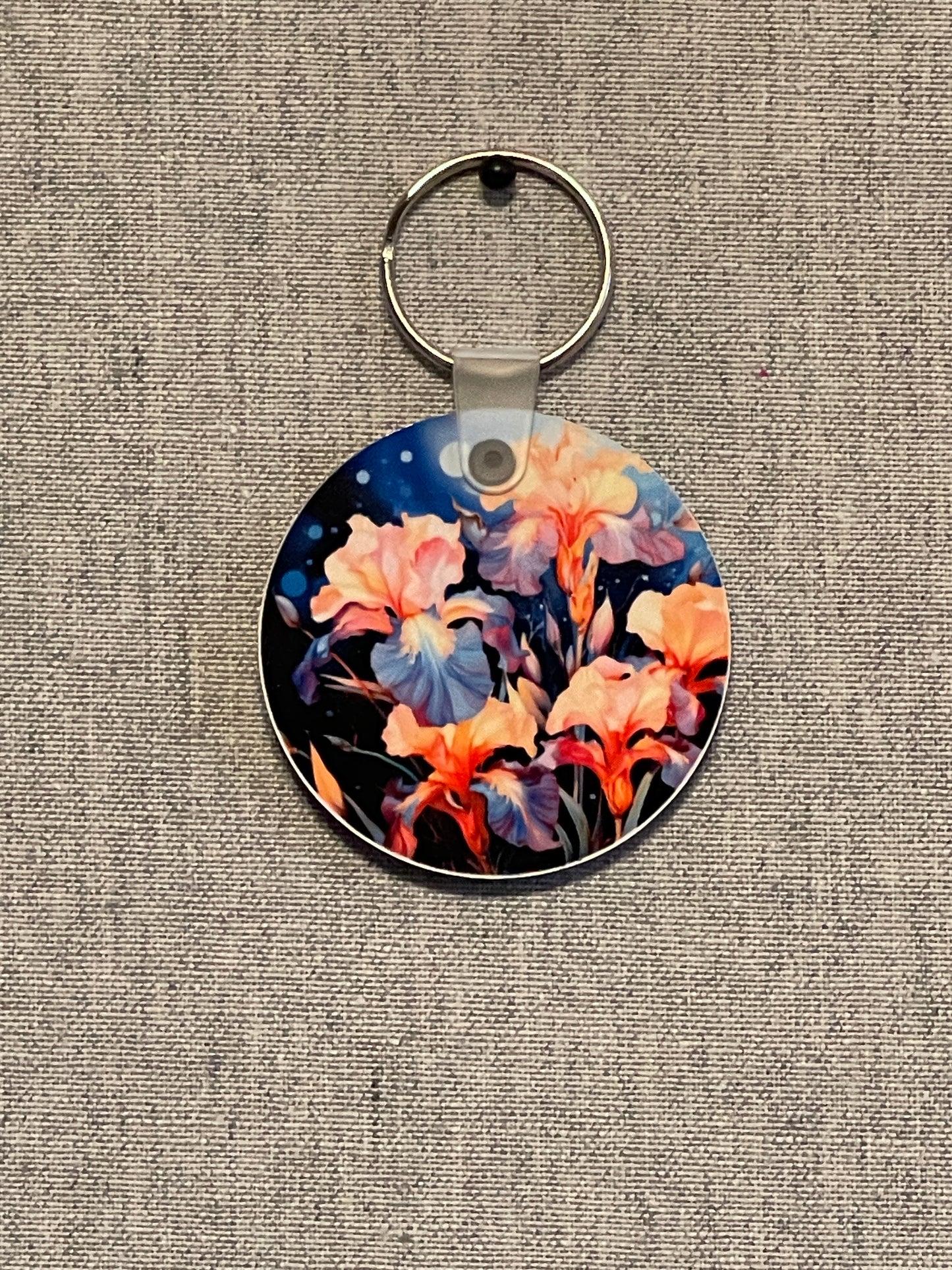 Colorful Lillies Keychain