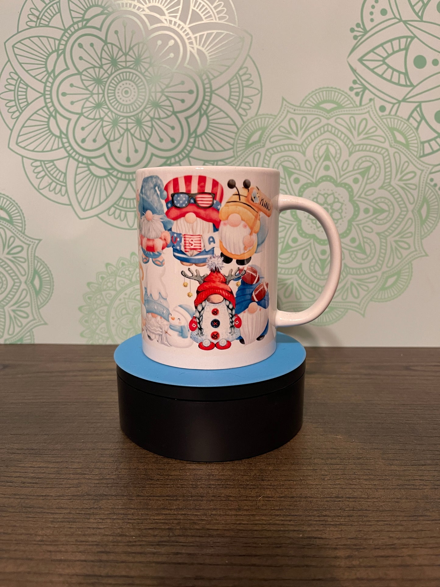 Holiday Gnome 15oz Ceramic Coffee Mug