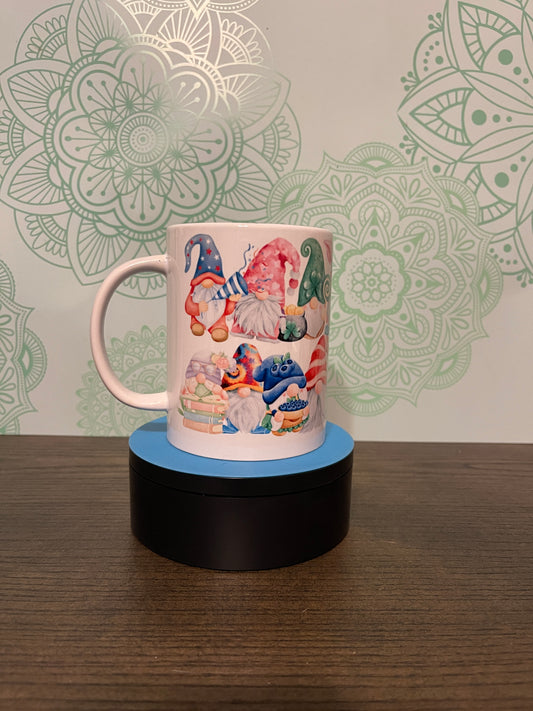 Holiday Gnome 15oz Ceramic Coffee Mug