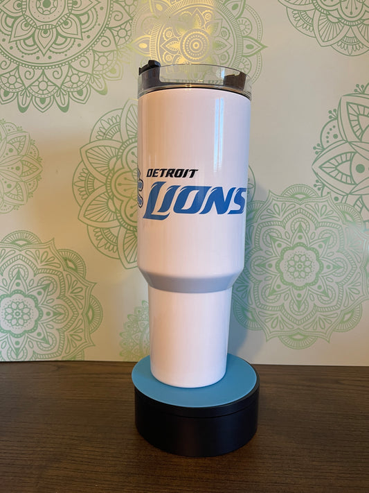 Detroit Lions 40oz Tumbler with handle