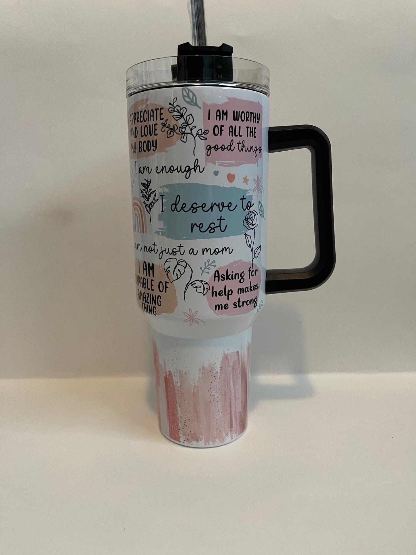 Mommy Daily Affirmations 40oz Tumbler