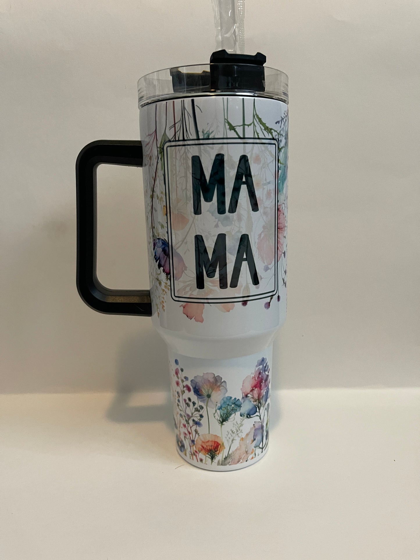 Block Mama Wildflower 40oz Tumbler