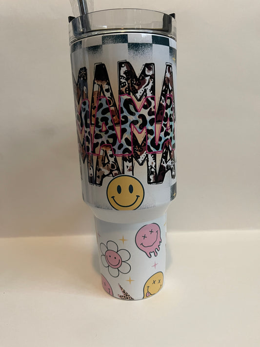 Retro Mama 40oz Tumbler