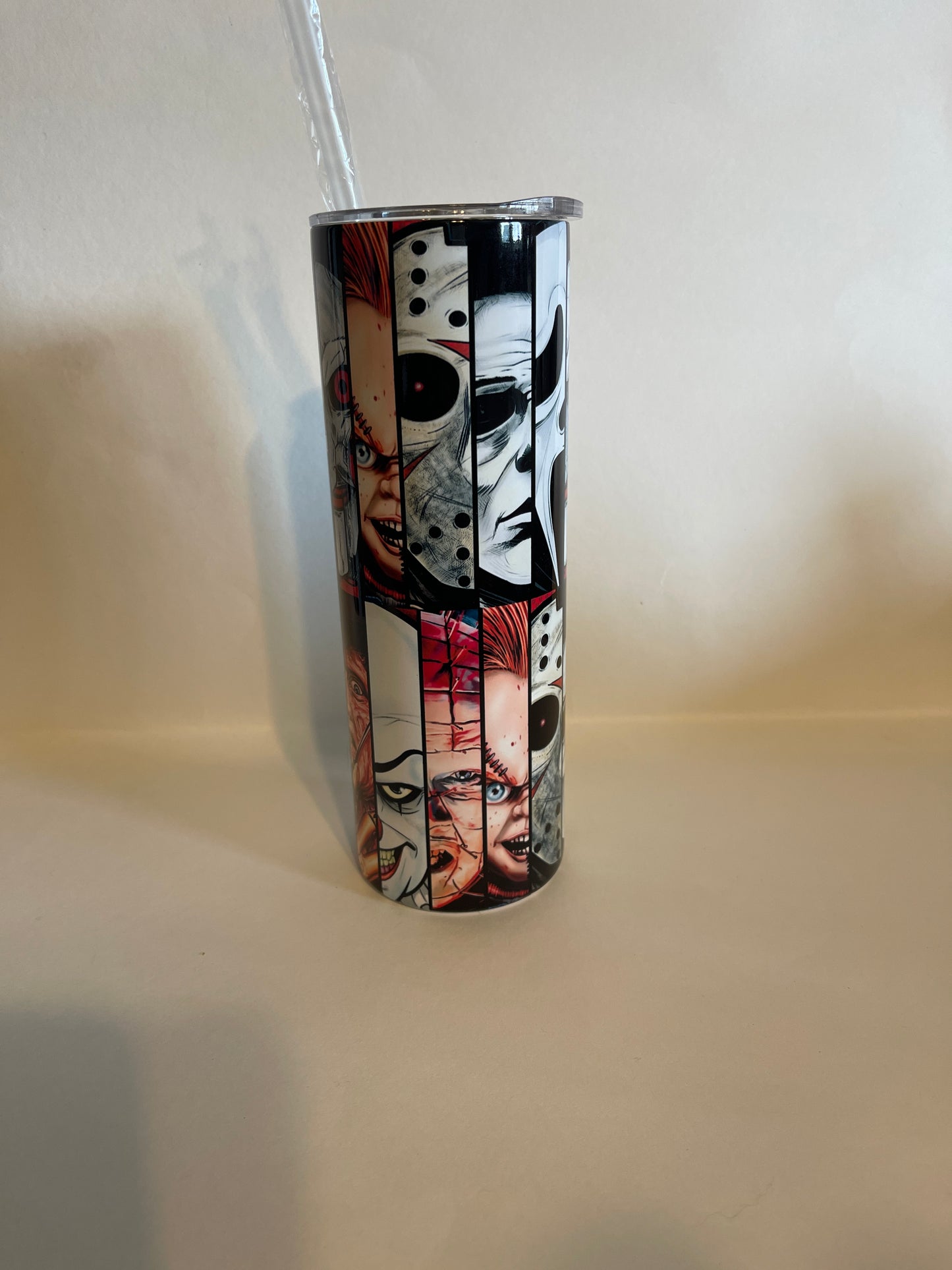 Movie Serial Killer 20oz Skinny Tumbler