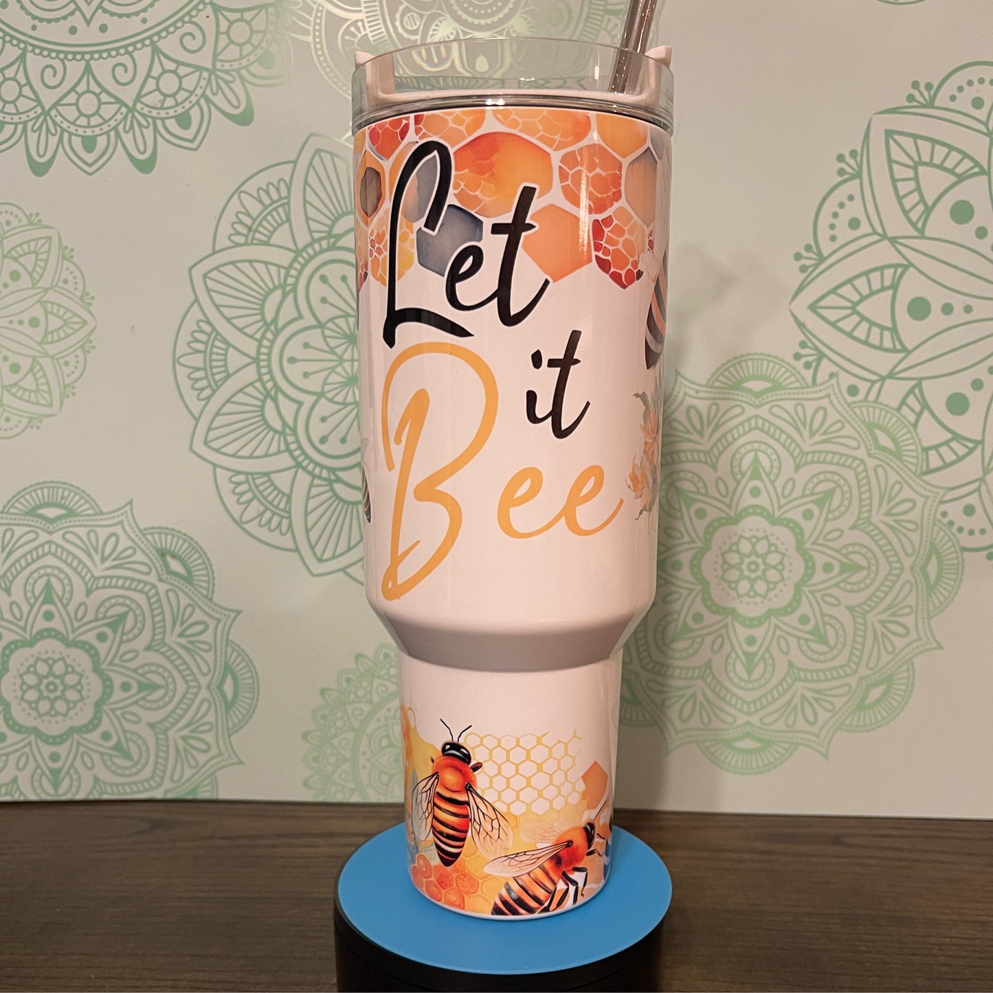 Let It Bee 40oz Tumbler