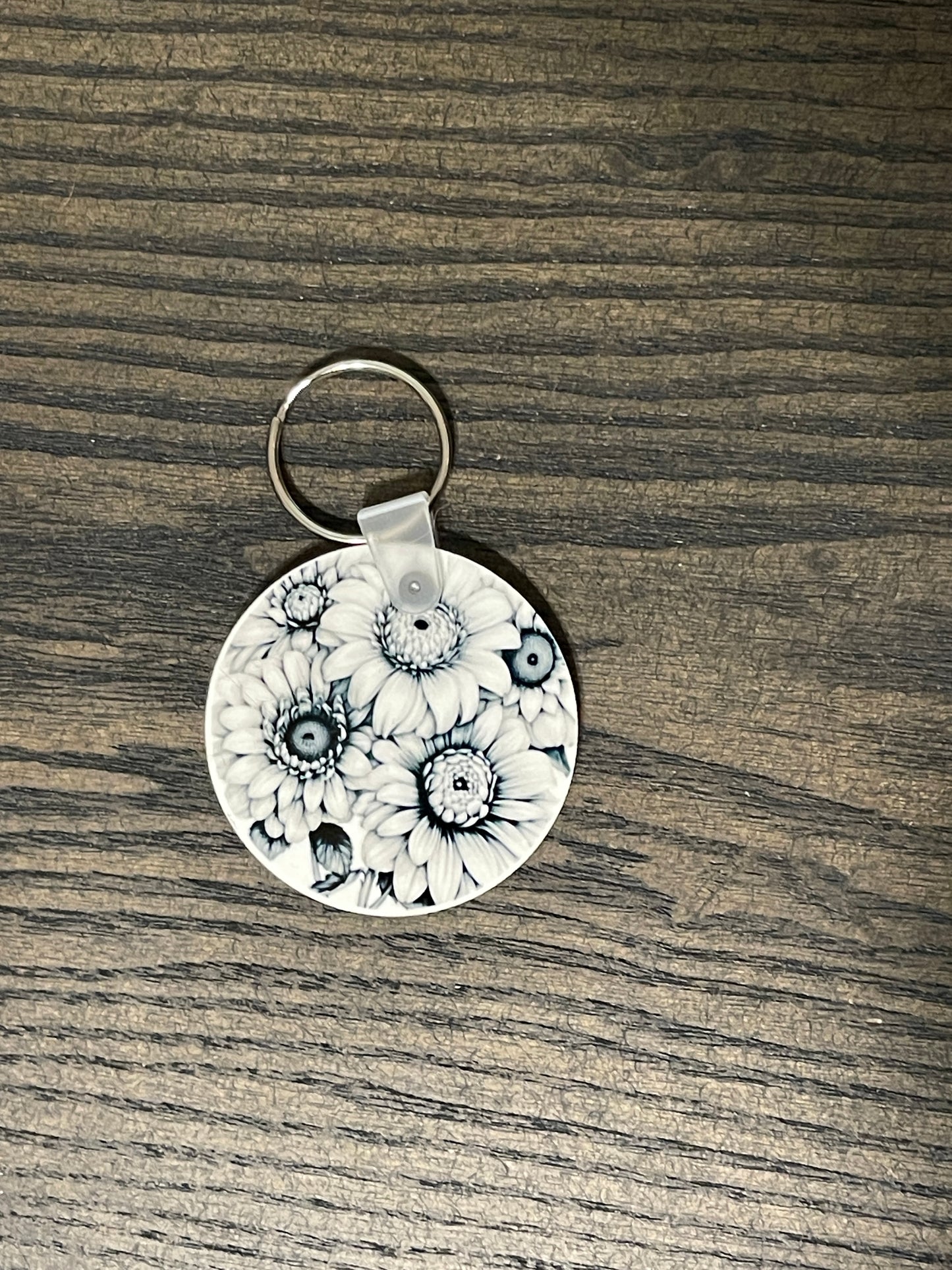 You're Doing Amazing Floral Keychain