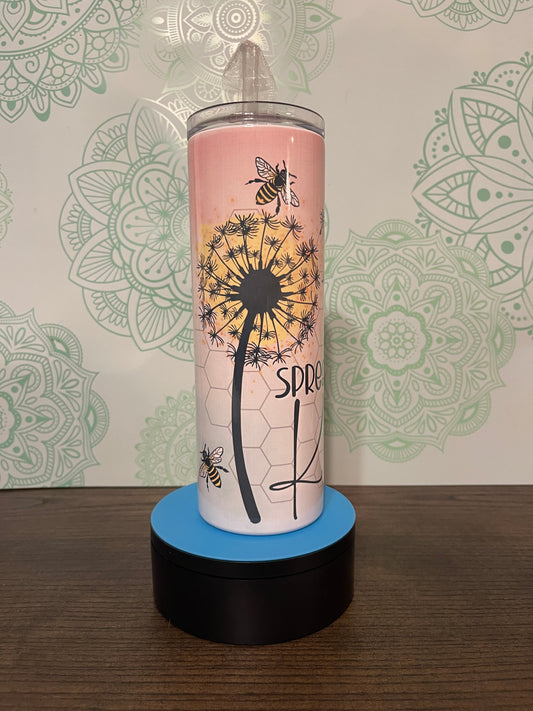 Spread Kindness 20oz Skinny Tumbler