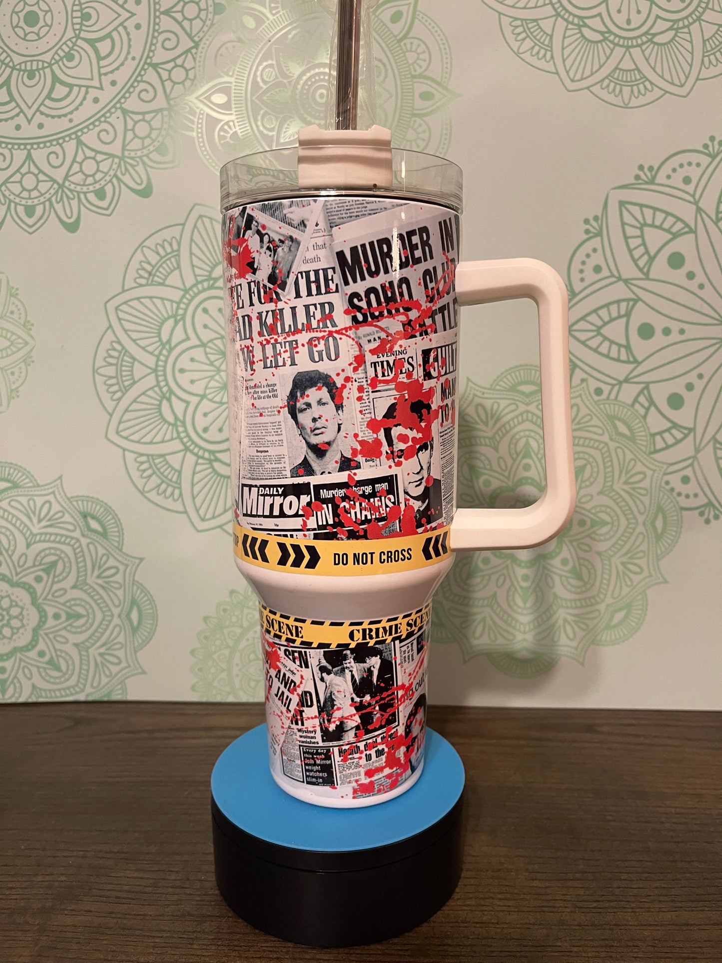 True Crime Junkie 40oz Tumbler