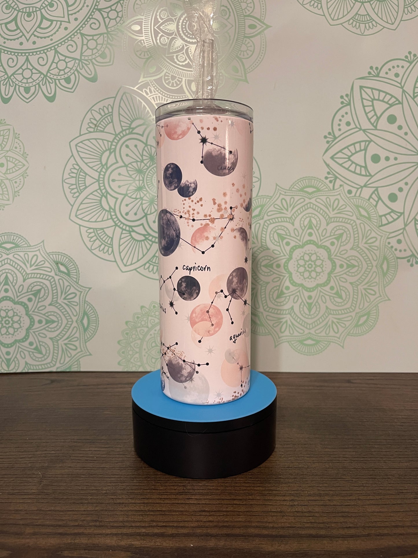 Zodiac Astrology 20oz Skinny Tumbler