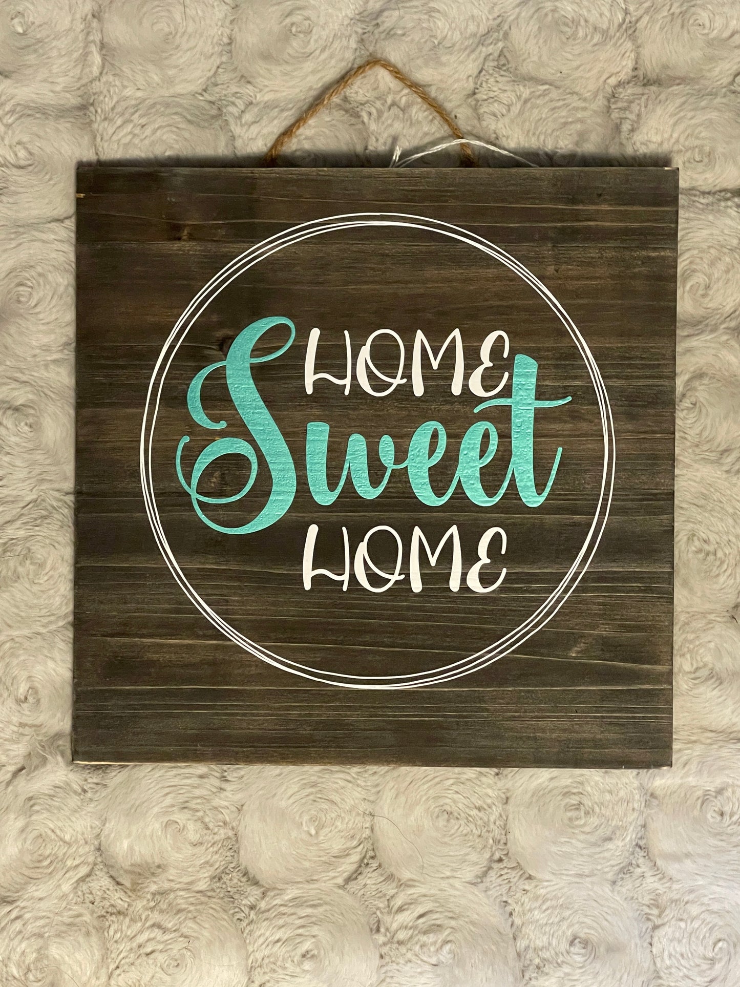 Home Sweet Home Wood Sign