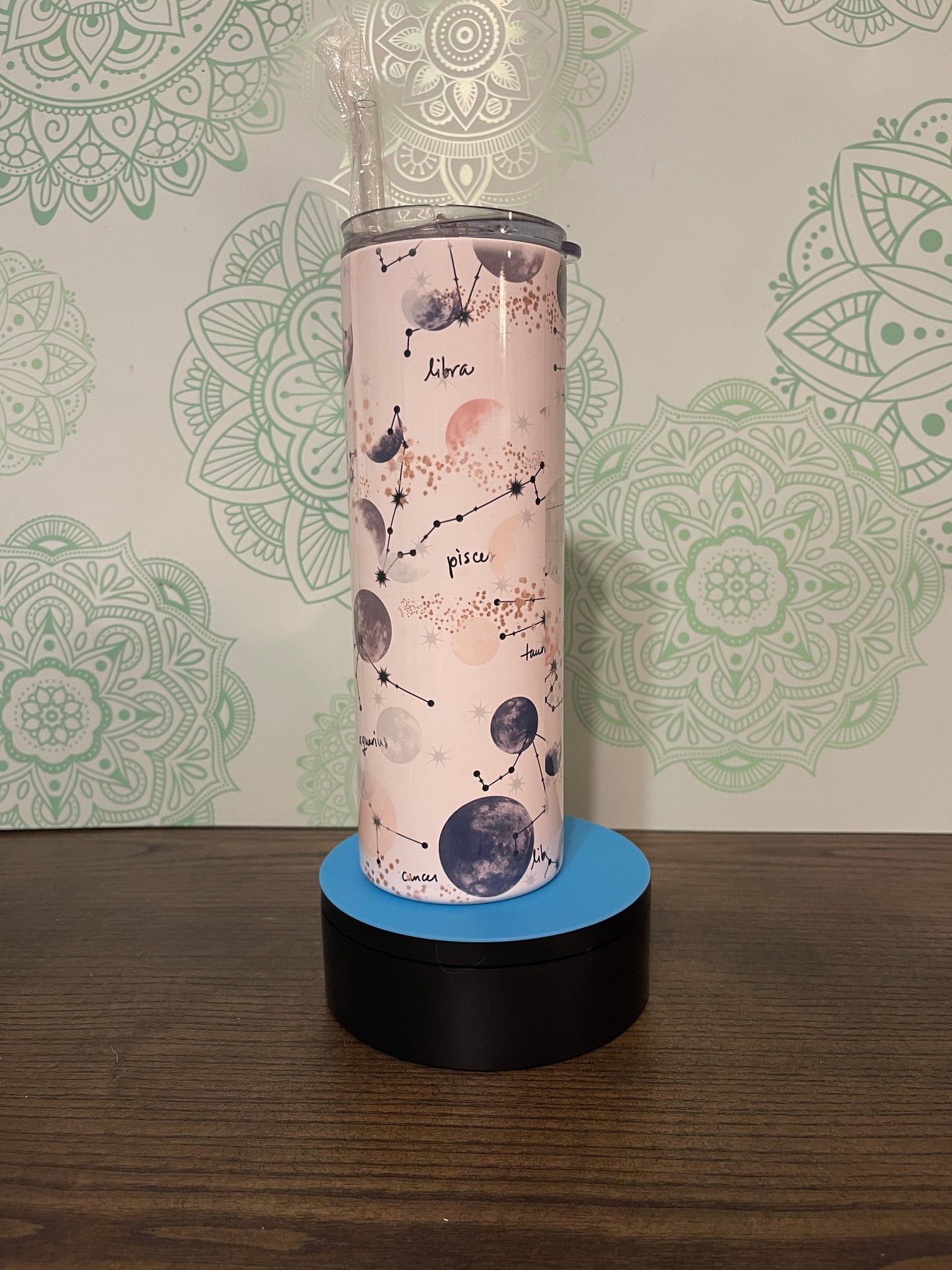 Zodiac Astrology 20oz Skinny Tumbler