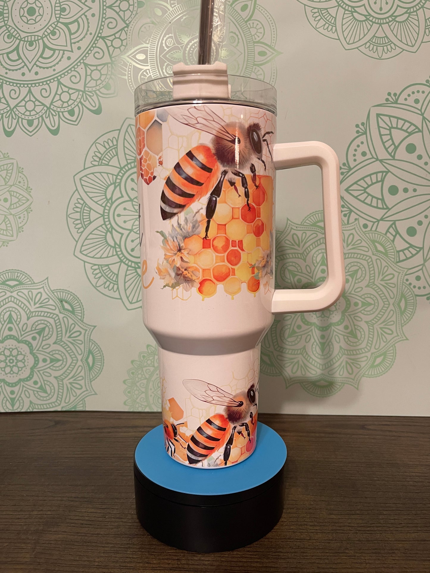 Let It Bee 40oz Tumbler